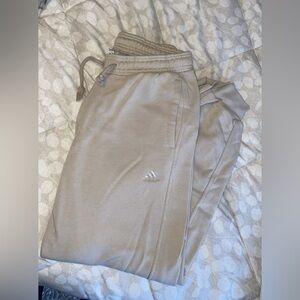 Adidas Beige All Szn Sweatpants, size M
